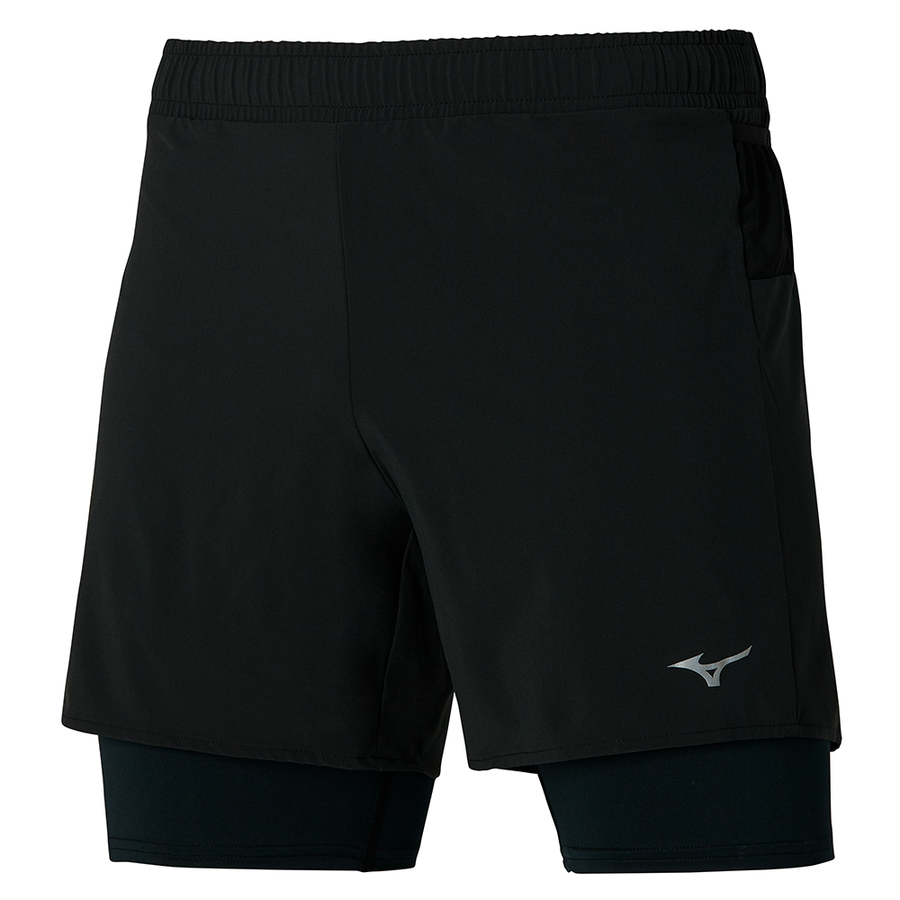 Mizuno ER 5.5 2in1 Short Black